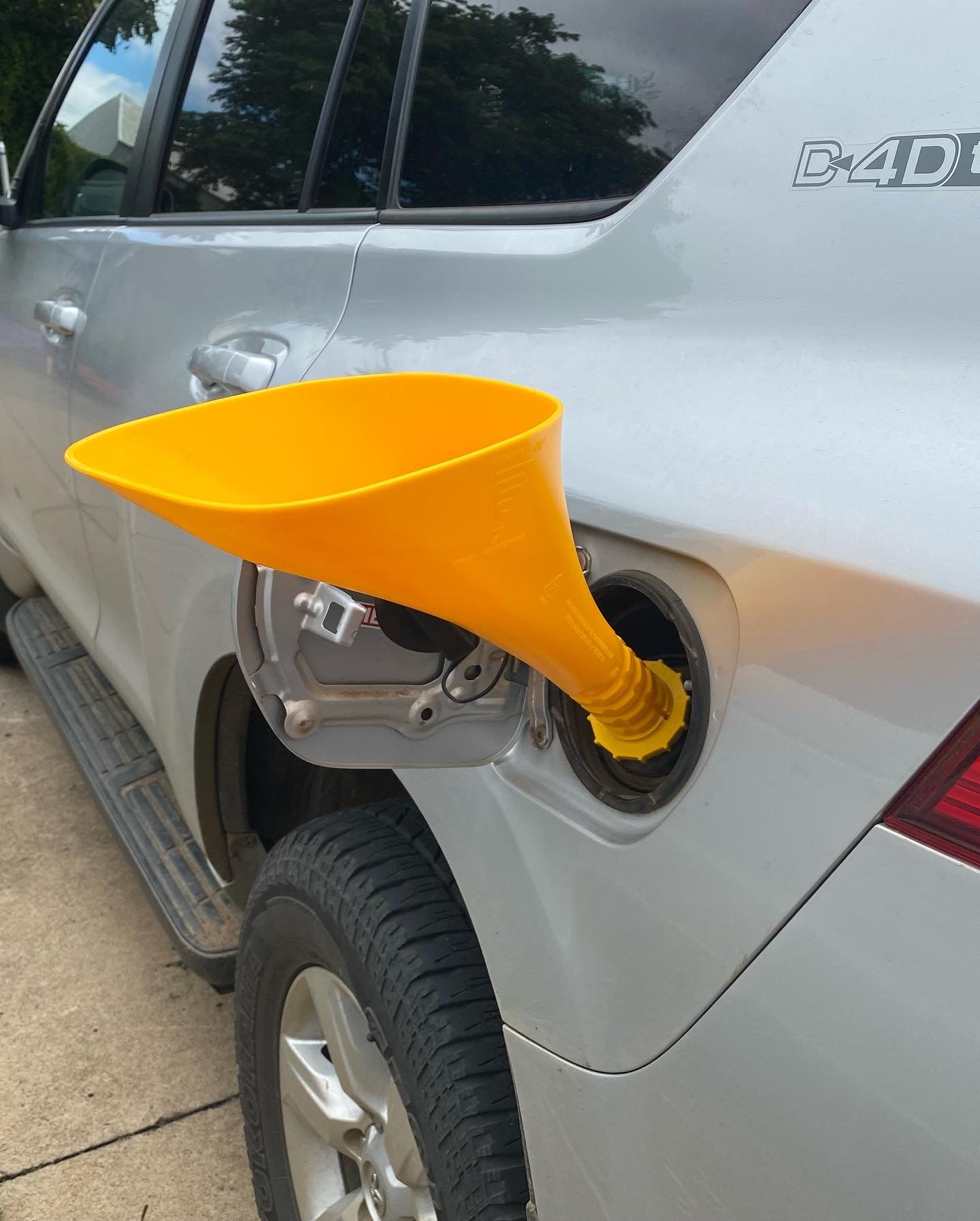 Diesel Yellow Scrunnel Funnel+ 20Litre PVC Air Tight Bag Combo.