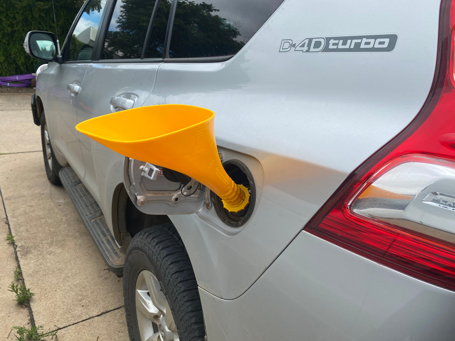 Diesel Yellow Scrunnel Funnel