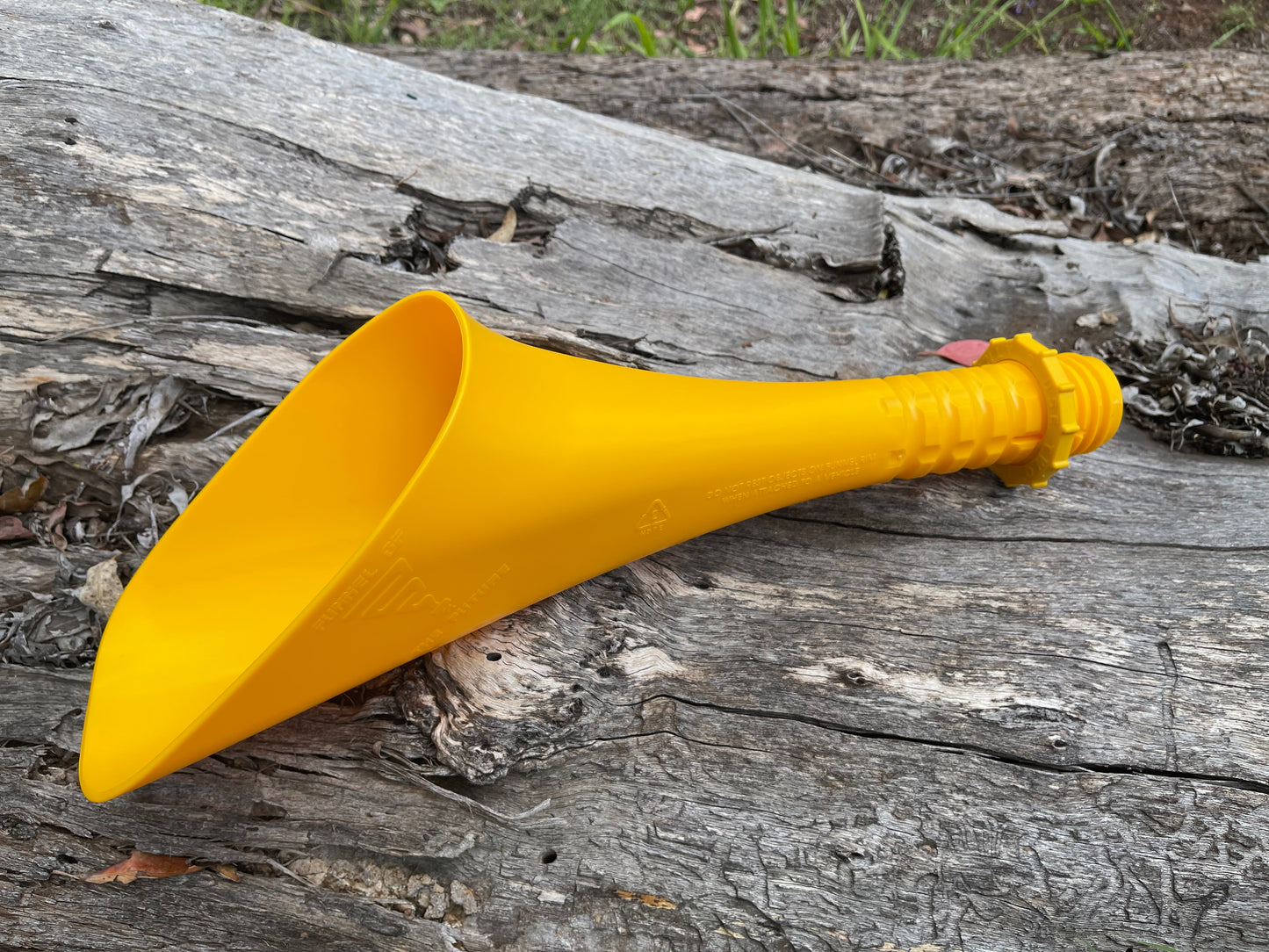 Diesel Yellow Scrunnel Funnel