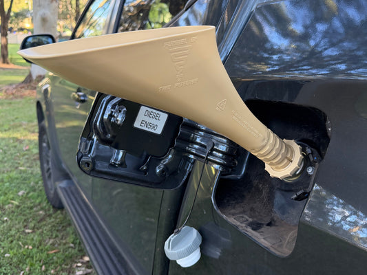 New BlackOps Desert Tan/Sand Diesel Fuel Funnel