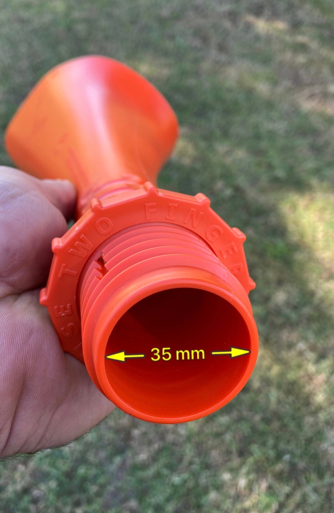 Safety Orange Scrunnel Funnel + 15L PVC Air /Water Tight Bag Combo