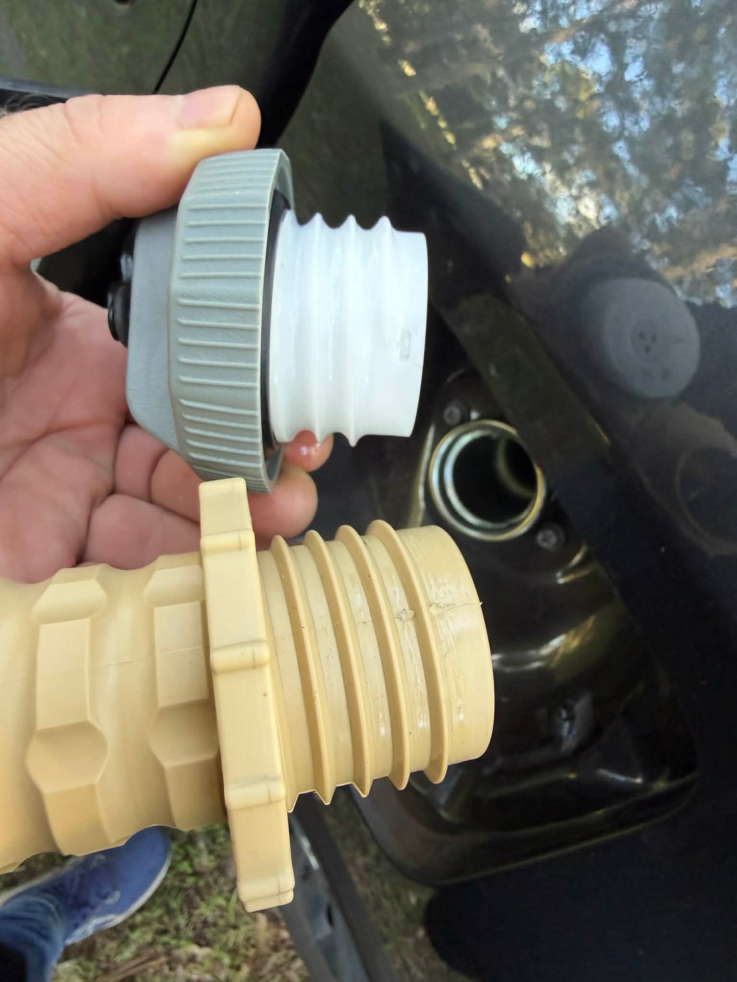 New BlackOps Desert Tan/Sand Diesel Fuel Funnel